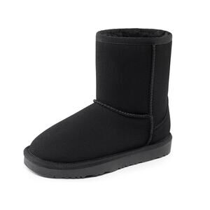 Dream Pairs Unisex Little Kids Shorty-K Boots in Black Size 2